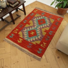 Covor Kilim afgan Chobi 61x92 Covor Kilim Maimana