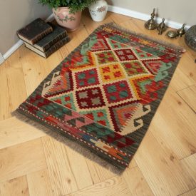 Covor Kilim etnic Chobi 62x89 Covor Kilim Maimana