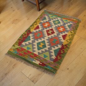 Covor Kilim Maimana 56x87 Kilim etnic țesut manual