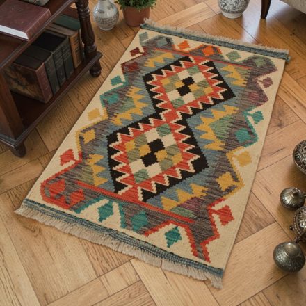 Kilim țesut manual 63x92 Kilim afgan din lână