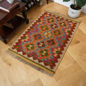 Covor Kilim Chobi 61x87 Kilim etnic țesut manual