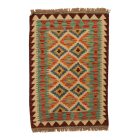 Covor Kilim etnic Chobi 63x90 Kilim din lână țesut manual