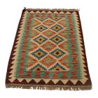 Covor Kilim etnic Chobi 63x90 Kilim din lână țesut manual