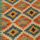 Covor Kilim etnic Chobi 63x90 Kilim din lână țesut manual