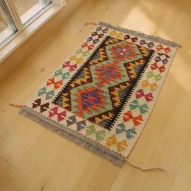 Covor Kilim Chobi 63x88 Kilim țesut manual