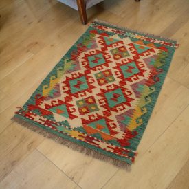 Covor Kilim afgan Chobi 63x92 Covor Kilim Maimana