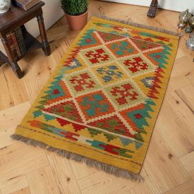 Covor Kilim afgan Chobi 61x96 Kilim țesut manual