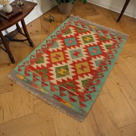 Covor Kilim Maimana 64x86 Kilim etnic țesut manual