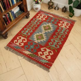 Covor Kilim Chobi 62x85 Kilim din lână țesut manual