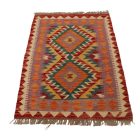 Covor Kilim etnic Chobi 61x87 Kilim țesut manual