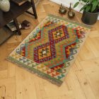 Covor Kilim Maimana 63x84 Kilim etnic țesut manual