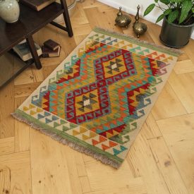 Covor Kilim Maimana 63x84 Kilim etnic țesut manual