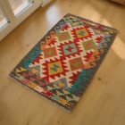Kilim țesut manual 60x90 Kilim afgan din lână