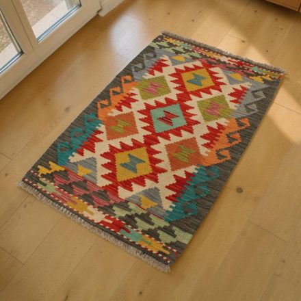 Kilim țesut manual 60x90 Kilim afgan din lână