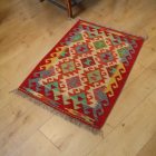 Covor Kilim etnic Chobi 62x87 Kilim din lână țesut manual