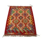 Covor Kilim etnic Chobi 62x87 Kilim din lână țesut manual
