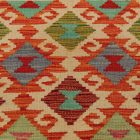 Covor Kilim etnic Chobi 62x87 Kilim din lână țesut manual