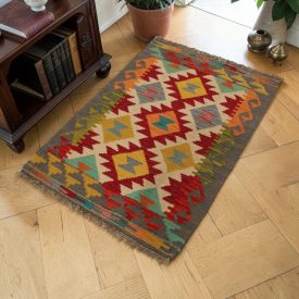 Covor Kilim Maimana 60x87 Kilim afgan țesut manual