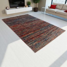   Covor lână Gabbeh 198x290 covor modern lucrat manual pentru living