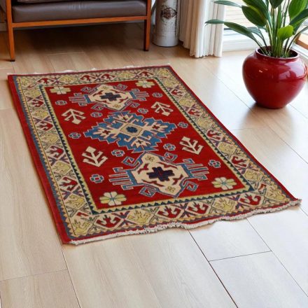 Covor oriental Kazak 101x143, lucrat manual