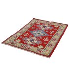 Covor oriental Kazak 101x143, lucrat manual
