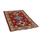 Covor oriental Kazak 101x143, lucrat manual