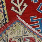 Covor oriental Kazak 101x143, lucrat manual