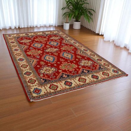 Covor Kazak 184x274 covor oriental lucrat manual pentru living