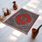 Covor mătase mecanic SILKEN 70x110 covor turcesc acrilic