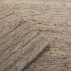 Covor gros din lână 170x187 covor uni pentru living