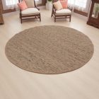 Covor rotund din lână 220x220 covor de living gros