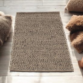 Covor gros din lână 70x134 covor uni pentru living