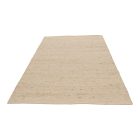 Covor lână bej 161x257 covor uni din lână