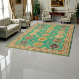 Covor Kazak 198x286 covor oriental lucrat manual