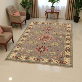 Covor oriental Kazak 116x178, lucrat manual
