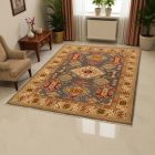 Covor Kazak 146x201 covor oriental lucrat manual