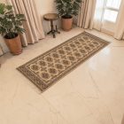 Covor traversa bej Bokhara 167x63 covor pakistanez lucrat manual