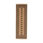 Covor traversa bej Bokhara 244x81 covor pakistanez lucrat manual