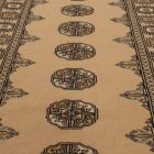 Covor traversa bej Bokhara 244x81 covor pakistanez lucrat manual