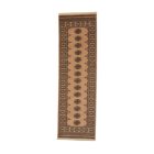 Covor traversa bej Bokhara 252x77 covor pakistanez lucrat manual