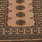 Covor traversa bej Bokhara 252x77 covor pakistanez lucrat manual
