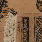 Covor traversa bej Bokhara 252x77 covor pakistanez lucrat manual