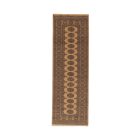 Covor traversa bej Bokhara 244x79 covor pakistanez lucrat manual