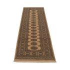 Covor traversa bej Bokhara 244x79 covor pakistanez lucrat manual