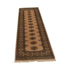 Covor traversa bej Bokhara 248x77 covor pakistanez lucrat manual