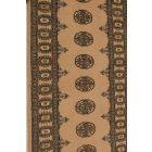 Covor traversa bej Bokhara 248x77 covor pakistanez lucrat manual