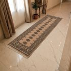 Covor traversa bej Bokhara 245x78 covor pakistanez lucrat manual