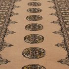 Covor traversa bej Bokhara 245x78 covor pakistanez lucrat manual