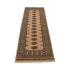 Covor traversa bej Bokhara 244x78 covor pakistanez lucrat manual