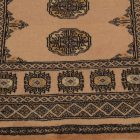 Covor traversa bej Bokhara 244x78 covor pakistanez lucrat manual